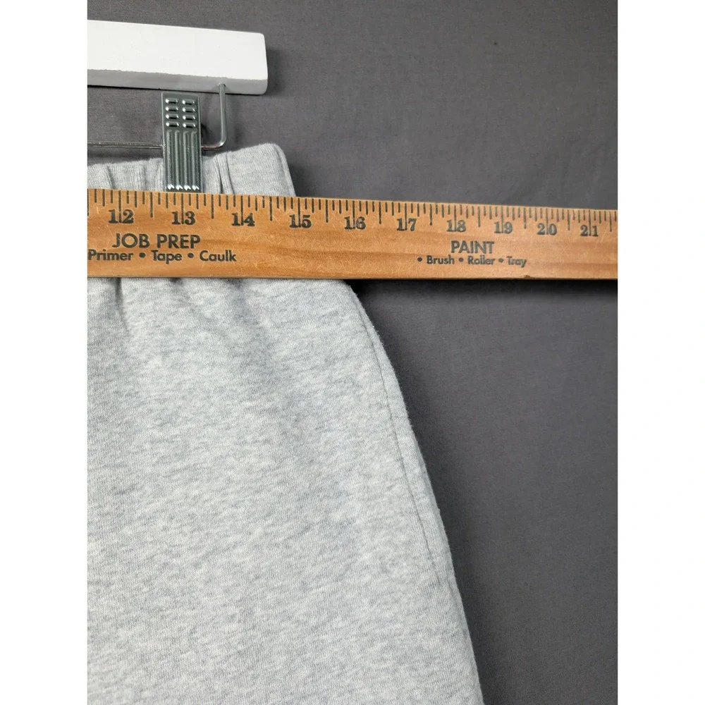J Crew Womens CF420 Heritage Fleece Jogger Sweatpants Gray Small